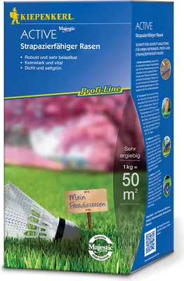 Artikelbild 1 von 'Majestic Active Strapazierfähiger Rasen (1 kg)' aus der Kategorie Sportrasen