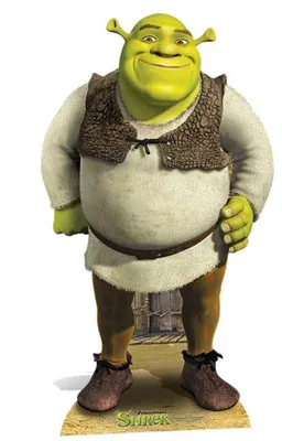 Image de Shrek - Dreamworks - Star VIP - Support en carton - 96x170 cm