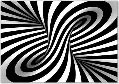 Produktbild von Tulup® Leinwandbild - 100x70 cm - Wandkunst - Drucke auf Leinwand - Leinwanddruck  - Kunst: modern & klassisch - Schwarzweiß - Wirbel