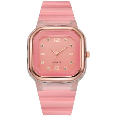 Image de Montre LA-33744 Rose pour Femmes - Élégance Colorée KP33744