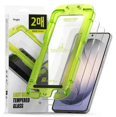 Zdjęcie produktu dla Szkło Hartowane Ringke Easy Slide 2-Pack Galaxy S26 Clear