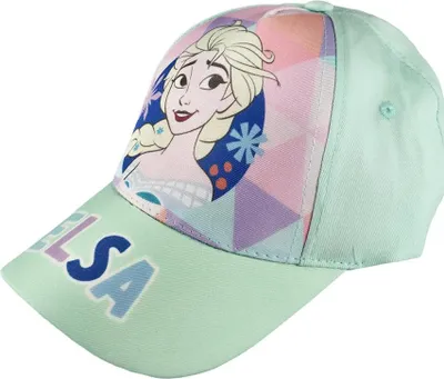 Produktbild von Disney Die Eiskönigin Elsa Kinder Mädchen Basecap Baseball Kappe Mütze Gr. 52 – Hellblau / 52