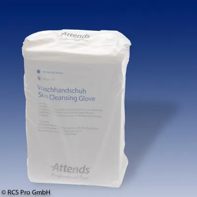 Produktbild von Attends Professional Care Waschhandschuhe 50 St