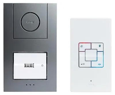 Produktbild von M-E GMBH m-e modern-electronics 41185 Türsprechanlage Kabelgebunden Komplett-Set 1 Familienhaus Anth