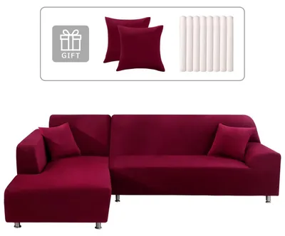 Produktbild von Elastische Hülle für L-förmiges Sofa