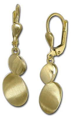 Image de Boucles d'oreilles pendantes pour femmes, en or jaune 333, modèle D3GDO5666Y