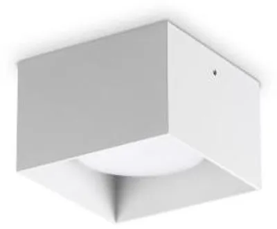 Zdjęcie produktu dla Współczesna lampa sufitowa Spike Aluminium White 1 Light Gx53 15W 3000K Ip20