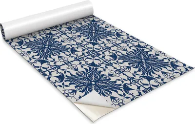 Produktbild von Selbstklebende Möbelfolie - Dekorationsfolie - Tischmöbel - Zuschneidbar - Elegantes Ornament - 100 x 50 cm