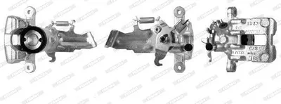 Produktbild von FERODO Bremssattel Hinten Links für NISSAN ALMERA II Hatchback (N16) FCL694471