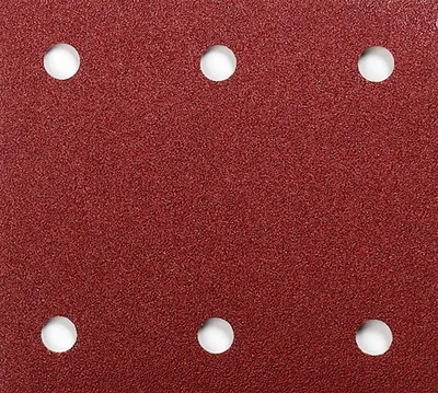 Immagine prodotto di Carta vetrata Makita 114 x 102 mm, K40, 10 pz. 114 x 102 mm - K40 - 10 pz. - 6 fori