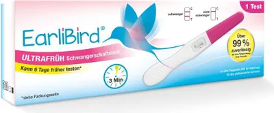 Immagine prodotto di Earlibird Ultra Early Pregnancy Test Urine 1 pz