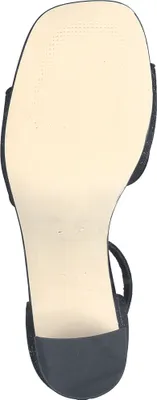 Produktbild von MARCO TOZZI Damen Sandalette geschlossene Ferse Glitzer 2-28332-42, Größe:40 EU, Farbe:Schwarz