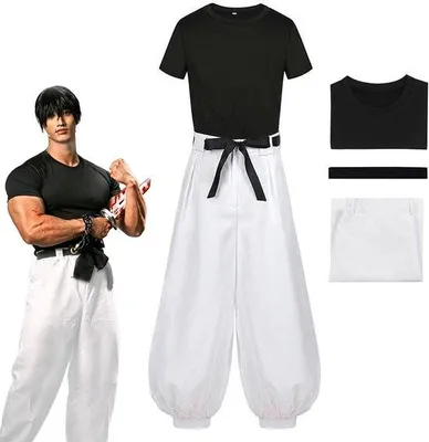 Produktbild von Anime-Cosplay-Kostüm für Damen/Herren – Halloween- und Karnevalskostüm – farbenfrohes Design – perfekt für Partys