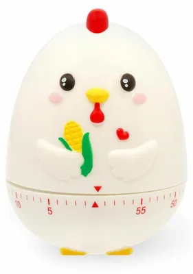 Productafbeelding van Legami Keukentimer "Hen", keukentimer, timer voor korte periodes, eierklok, keukenklok, kooktimer, KT0005