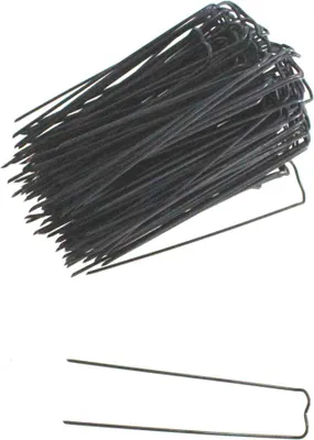 Produktbild von 200g Patenthaften Drahtkrampen Krampen Mooshaften Mossing Pegs Klammern 10 × 25 mm