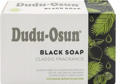 Produktbild von DUDU OSUN Afrikanische schwarze Seife, Stück 150 g