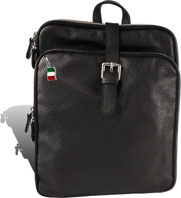 Produktbild von Florence Rucksack schwarz Leder Cityrucksack D2ORM102S