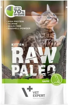 Image de RAW PALEO Kitten Cat Venison - nourriture humide pour chatons - 100g