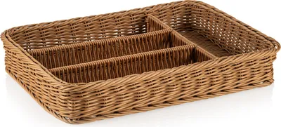 Obrázek produktu pro Koš na příbory 40 x 30 x 6,5 cm, béžový