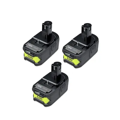 Produktbild von Lithium-Ionen-Batterie, 18V, 3000mAh Kapazität, 3 Batterien