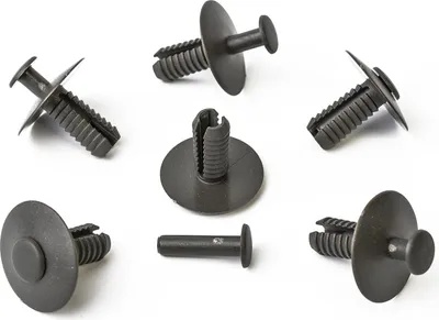 Produktbild von 10x Stoßstange Befestigungs Clip Grau für BMW E30 E36 E46 E39 E38 Z1 | 51118174185