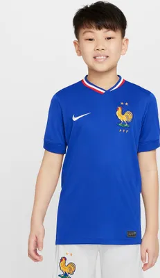 Produktbild von NIKE Trikot Frankreich Kinder Bright Blue/University Red/Weiß L
