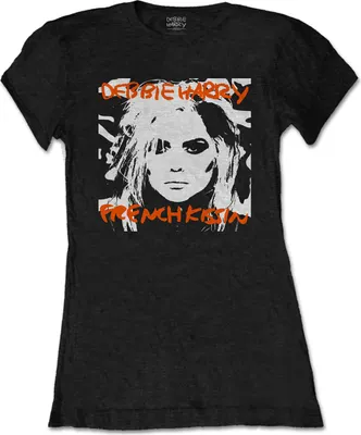Image de Debbie Harry - T-shirt "French Kissin'" pour femme RO6832 (M) (Noir)