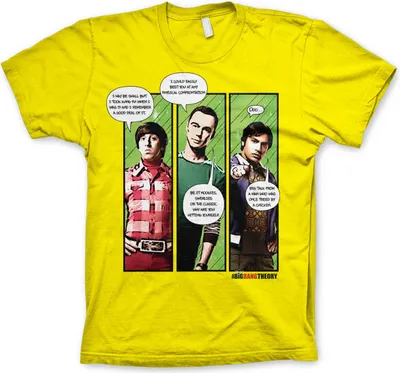 Produktbild von TBBT - Superhero Quips T-Shirt - Medium - Yellow