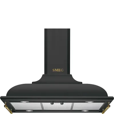 Produktbild von Smeg KCI19AOE Inselhaube, Deckenmontage, Abluft/Umluft, max. 754 m³/h, 90 cm Breite, Metall-Filter, 4 Gebläsestufen, 65 dB