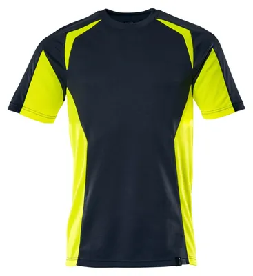 Immagine prodotto di Maglietta nero blu/giallo hi-vis, taglia XL MASCOT 22082-771-01017