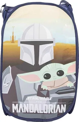 Produktbild von Star Wars: The Mandalorian - Logo Wäschetonne, 80l TC751 (Einheitsgröße) (Bunt)