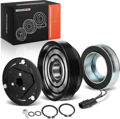 Image de Frankberg 1x embrayage magnétique compresseur de climatisation pour Dacia Dokker Logan Lodgy Nissan NV200 Thalia