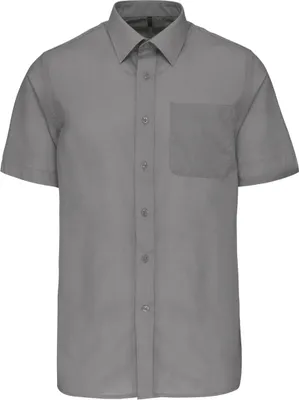 Produktbild von Kariban Popeline Kurzarmhemd Baumwollpolyester pflegeleicht für Herren