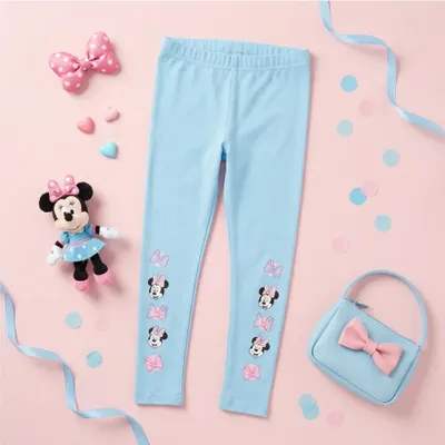 Produktbild von Disney Minnie Maus Kinder Leggings Sporthose – Blau / 122