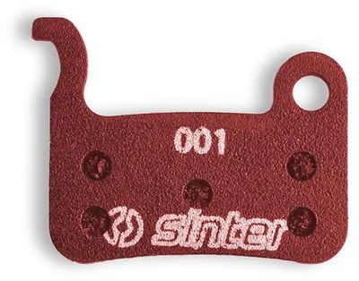 Productafbeelding van Sinter Schijfremblokken 001 Standard Rood set Shimano A type: Shimano XT - XTR BR-M 965