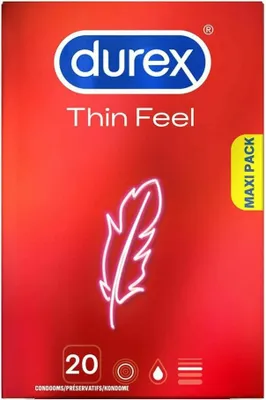 Image de Thin Feel 20 Préservatifs Durex