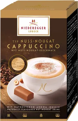 Produktbild von Niederegger - Nuss-Nougat Cappuccino - 10er 220g