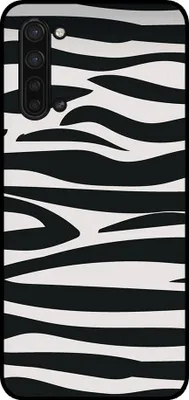 Produktbild von Smartphonica Telefon Fall geeignet für Oppo Find X2 Lite mit Zebra-Druck - TPU zurück Abdeckung Fall Zebra-Design - Schwarz Weiß
