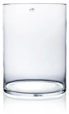Produktbild von Glasvase, Dekoglas, Tischvase CYLI zylindrisch rund H. 40cm D. 30cm Sandra Rich