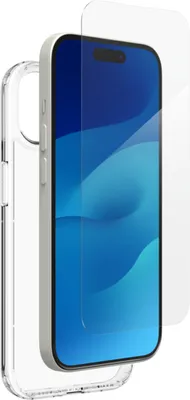 Image de InvisibleShield Elite 360° glass + iPhone 15 cover - transparent