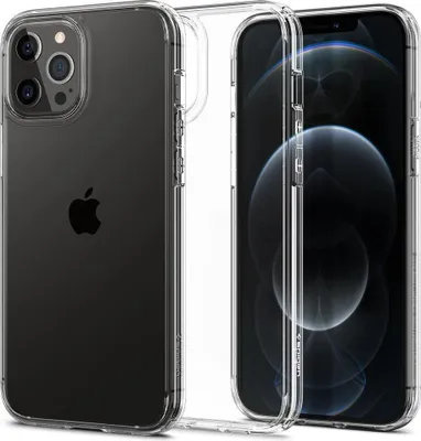 Produktbild von Spigen Ultra Hybrid - Hülle für iPhone 12 / iPhone 12 Pro (Klar)