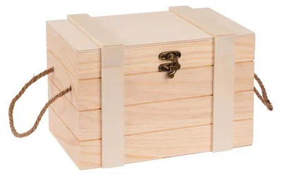 Produktbild von GLOREX 6 2003 360, Aufbewahrungsbox, Holz, Rechteckig, Holz, Einfarbig, Drinnen