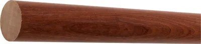 Produktbild von TIBU Mahagoni Handlauf Holz Ø 42 mm Geländer Treppe 0,3m - 5m, Länge 0,7 m und Enden gekappt (sägerau) ohne Halter