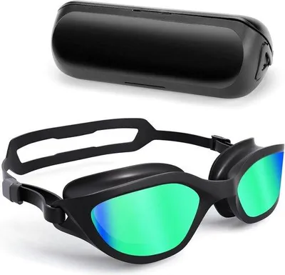 Produktbild von Famanu Schwimmbrille mit Anti-Beschlag und UV-Schutz - Erwachsene