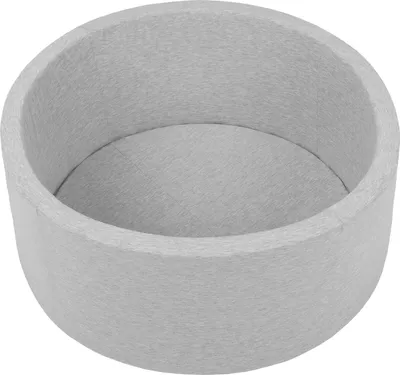 Obrázek produktu pro Selonis kuličkový bazén kuličkový bazén pro děti 70x30cm/bez kuliček kulatý, světle šedý: bílá/šedá/minzová