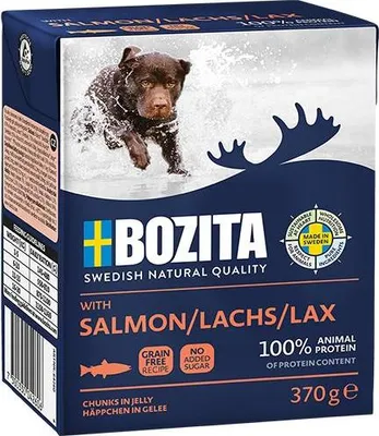 Produktbild von Bozita 00004260 Hunde-Dosenfutter Lachs Adult 370 g
