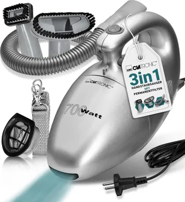 Produktbild von Clatronic® Handstaubsauger mit 700 Watt & geringem Gewicht | Staubsauger zum Abs