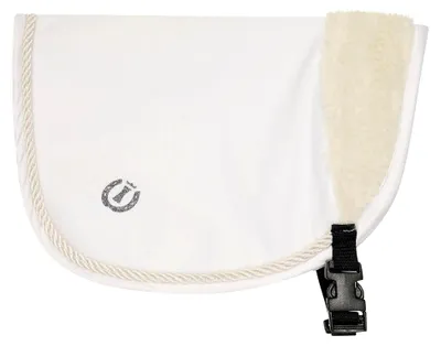 Produktbild von Fleecedecke IRH Free Spirit für Hobby Horses, Fleece-Decke mit Kunstfellkragen und Clipverschluss, Weiß, 1SIZE