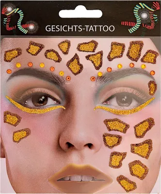 Produktbild von Goldnugget Tattookleber - Fasching Halloween Karneval