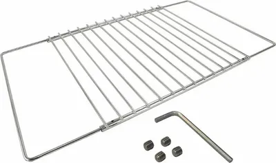 Produktbild von Herzberg HG-03213: Universal-Backofen-Backrost & verstellbarer Untersetzer